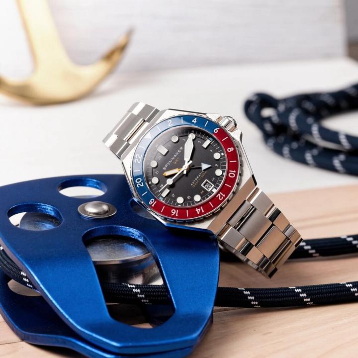 Immagine prodotto Spinnaker SP-5119-44 Orologio Dumas Automatic GMT Uomo 44mm 30ATM (Orologio sub, 44 mm)