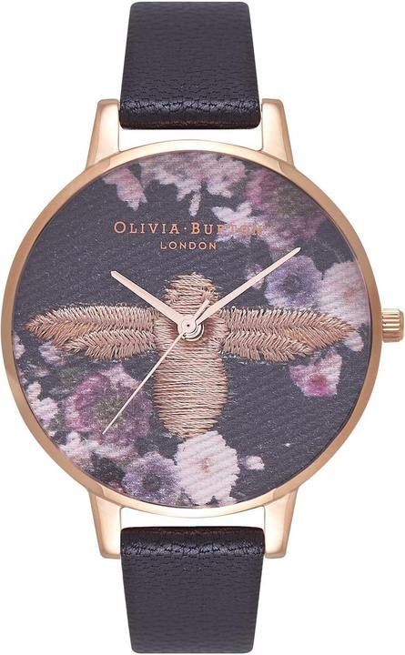 Olivia Burton Embroidered Dial (Analogue wristwatch, 38 mm)