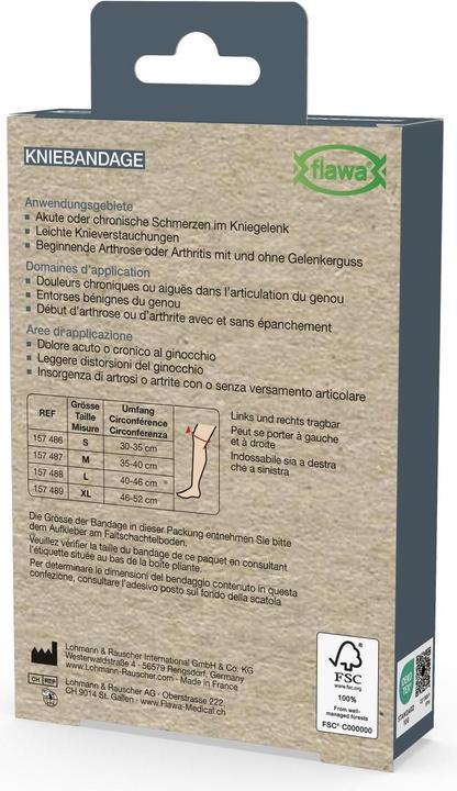 Produktbild Flawa Kniebandage L (L)