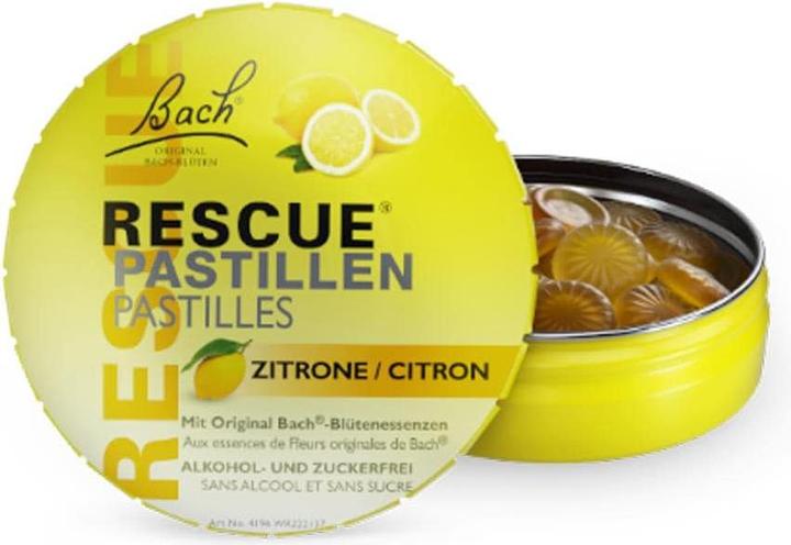 Immagine prodotto Bach Rescue Pastiglie al limone (1 Pezzo/i, Dragée, 50 g)
