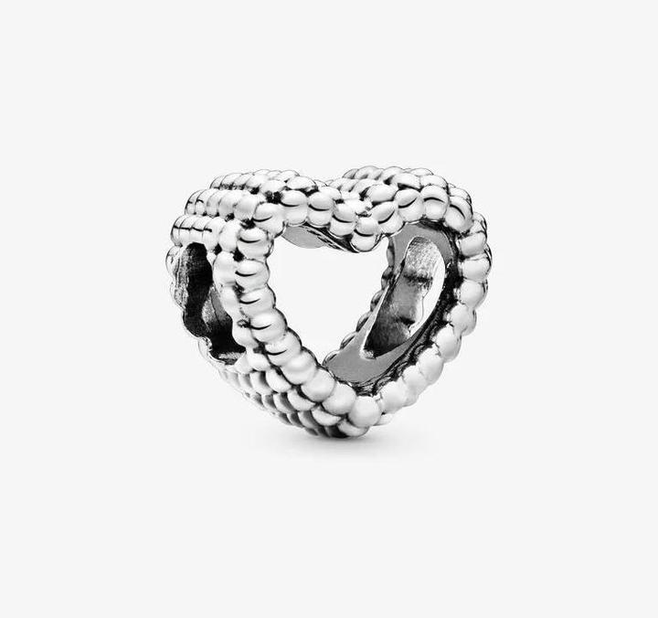 Actual product image Pandora Breaded Heart (Silver)