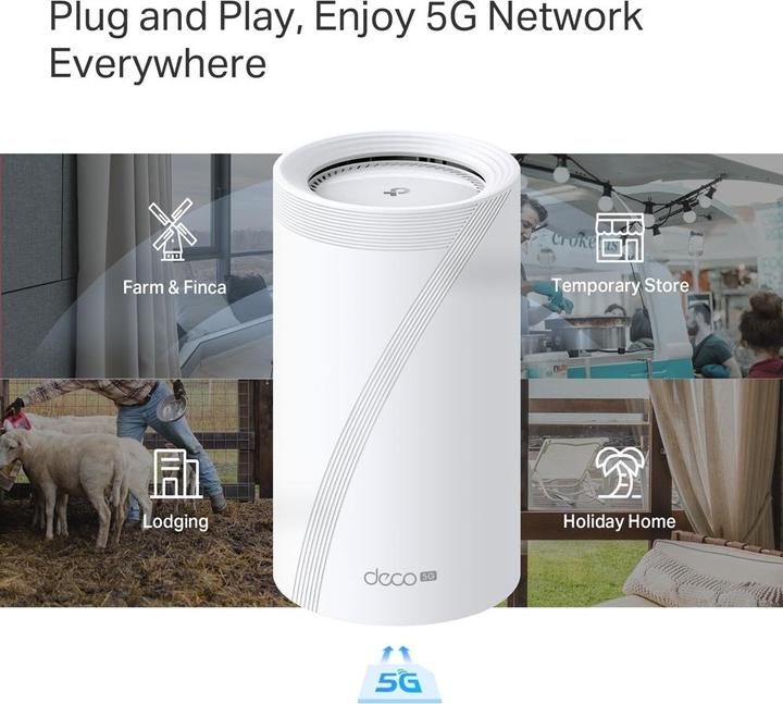 Actual product image TP-Link Deco BE65-5G (1-pack)