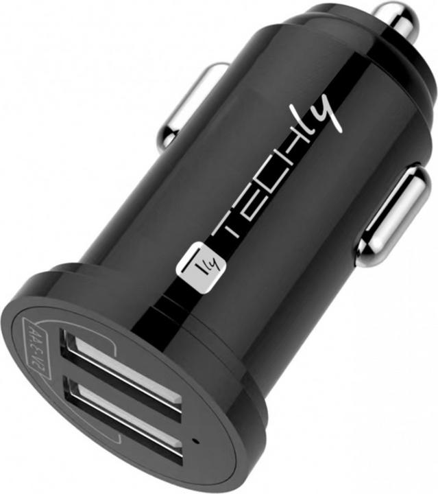 Immagine prodotto Techly Mini caricatore da auto 2 porte USB-A