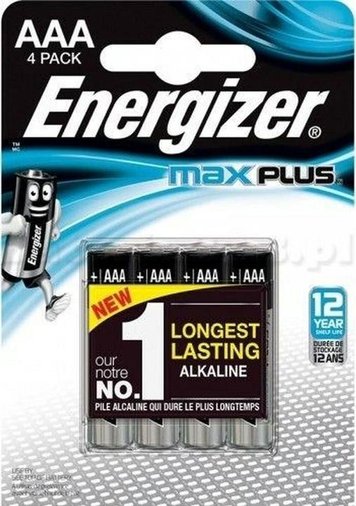 Immagine prodotto Energizer Max Plus (4 pz., AAA, 1300 mAh)