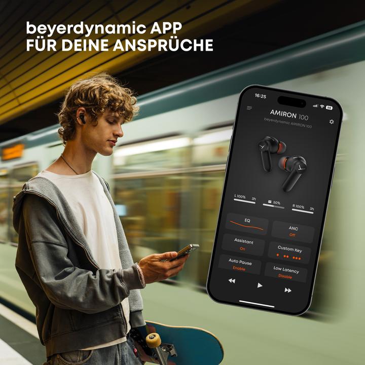 Image du produit Beyerdynamic Casque à dos ouvert AMIRON 100 Cream (ANC, 27 h, Sans fil)