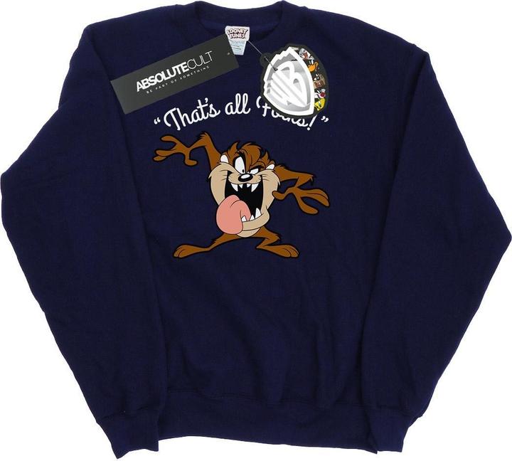 Looney Tunes That's All Folks Sweatshirt