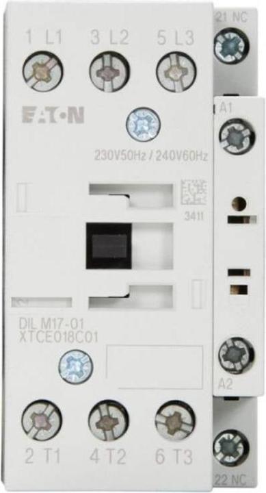 Produktbild Eaton DILM-Schütz,7,5kW,230VAC,3-pol,3 Öffner