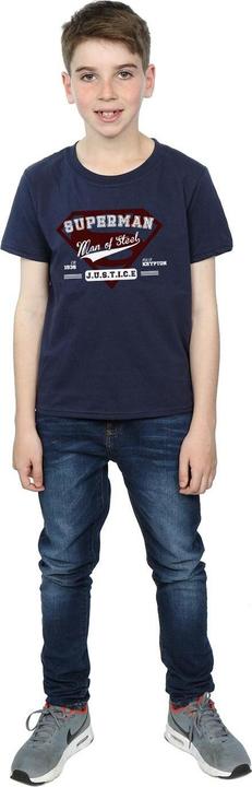Actual product image Boys Superman Man Of Steel T-Shirt (140, 146)