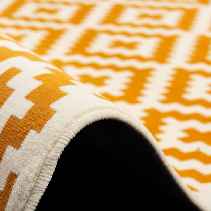 Image du produit Pergamon Designer Kurzflor Teppich Moderne Muster (120 x 170 cm)