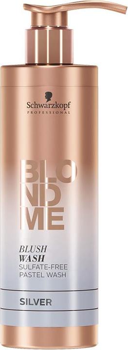 Produktbild Schwarzkopf Professional Blondme - Blush Wash Silver (250 ml, Flüssiges Shampoo)