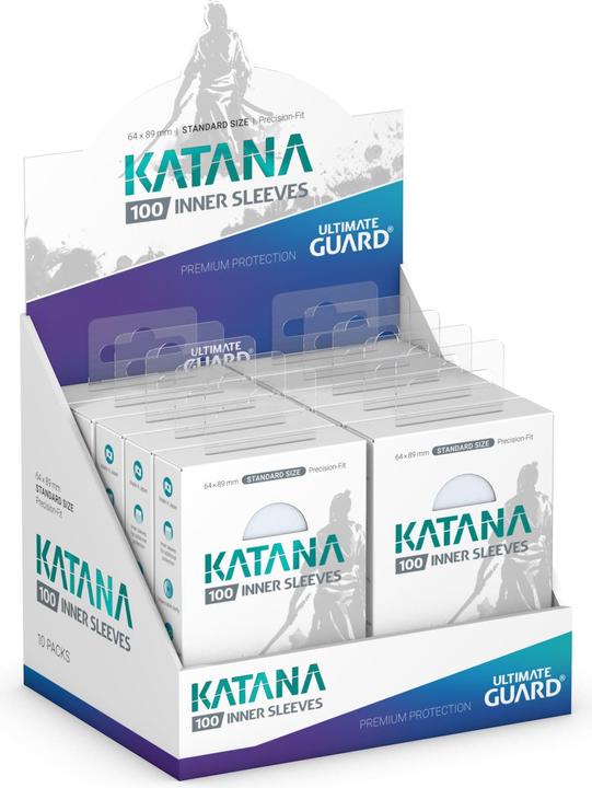 Immagine prodotto Ultimate Guard Carta Sleeve Katana Inner Sleeves Standard Trasparente 100