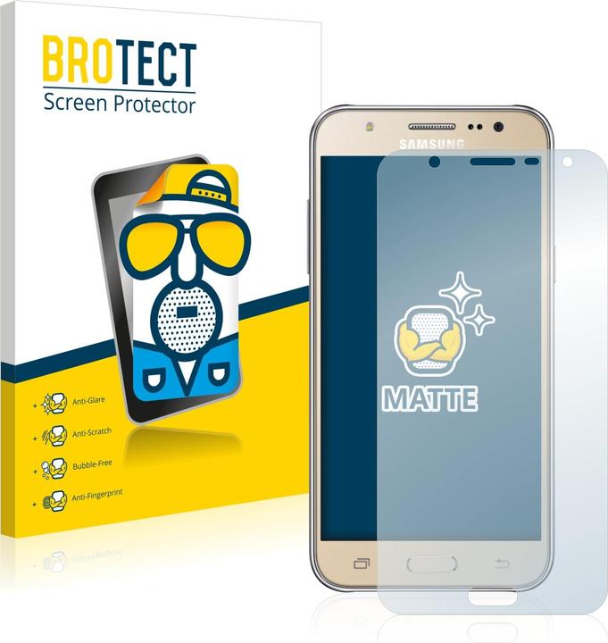 Actual product image BROTECT Anti-glare screen protector matt (2 Piece, Samsung Galaxy J7 2016)