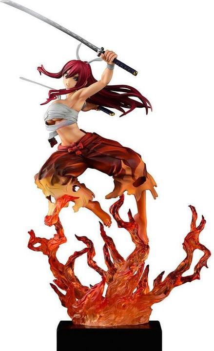 Actual product image Orca Fairy Tail statuette 1/6 Erza Scarlet Samurai Ver. Kurenai 43 cm