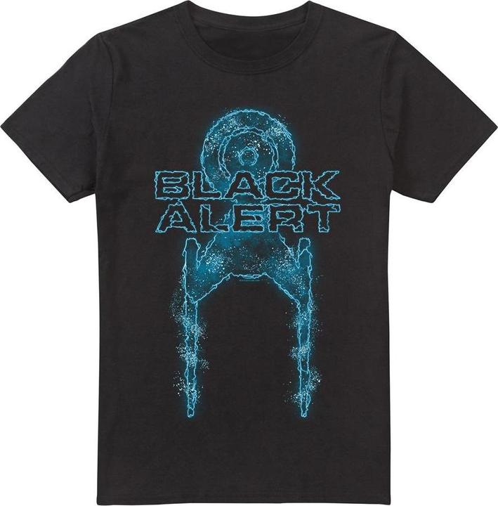 Produktbild Universal Textiles Black Alert TShirt (L)