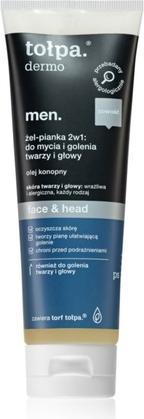 Actual product image Tolpa Dermo Men Face & Head (Gel, 100 ml)