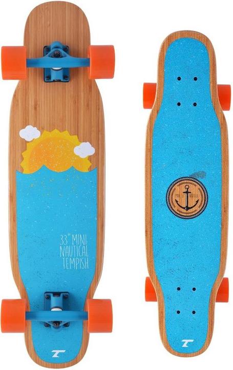Tempish Mini - Nautical - Longboard - 33 Zoll - Kindereren - Multicolor (4301807) (8.75")