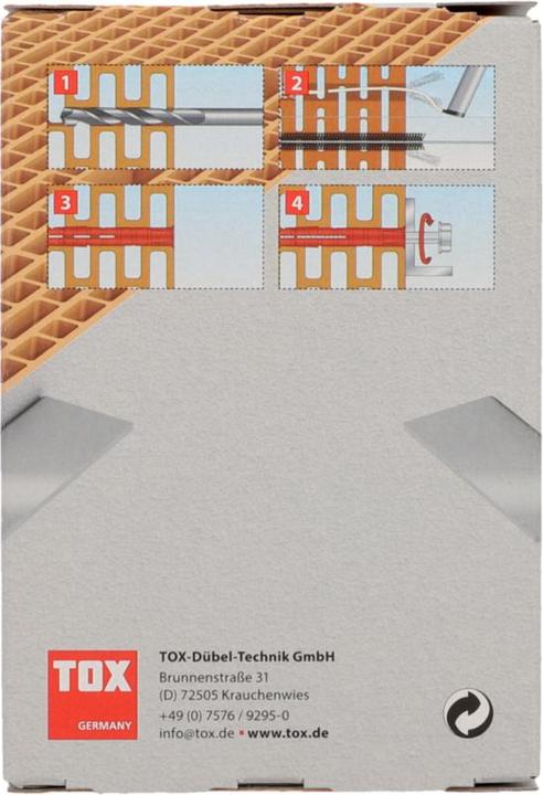 Image du produit Tox Chevilles à expansion Bizeps 8x90 mm 50 pièces (50 pcs)