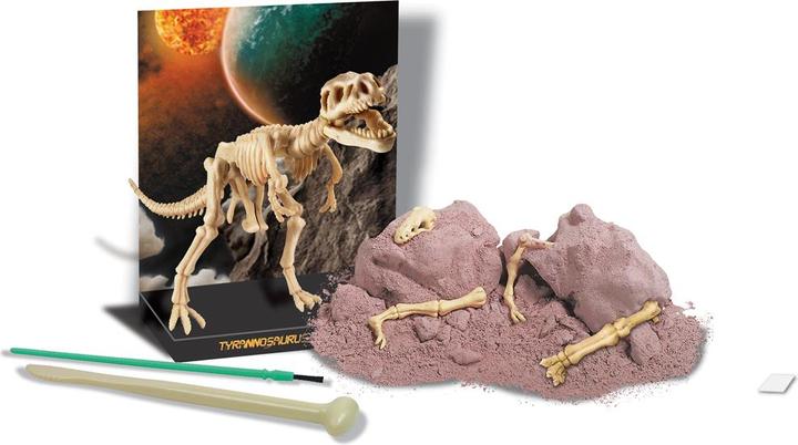 Immagine prodotto 4M Scheletro di Tyrannosaurus Rex - Set di scavi - Paleontologia - Bambino - 8 anni