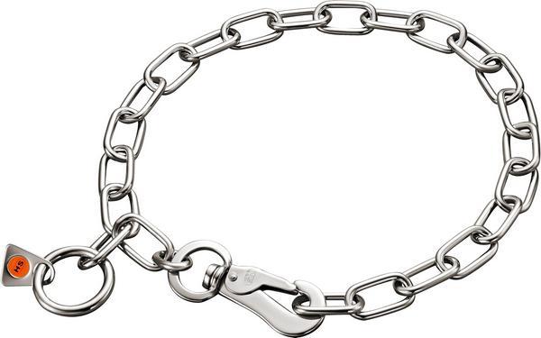 Actual product image Sprenger Necklace with carabiner 45 cm, 3mm,stainless steel (45, Dog, General)