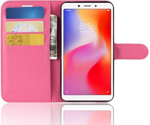 Produktbild MU Classic Litchi Leder Bookcover Series (Xiaomi Redmi 6A)