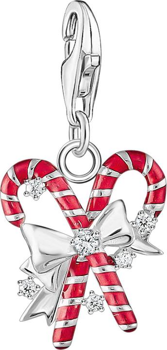 Immagine prodotto Thomas Sabo Ciondolo a forma di bastoncino di zucchero in argento (Smalto, Argento 925)