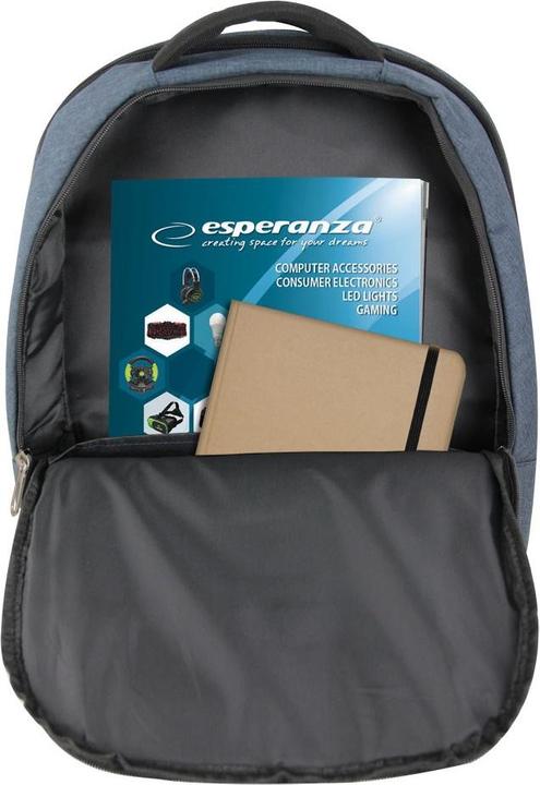 Actual product image Esperanza ET196 Laptop backpack 15 6" Blue (15.60")