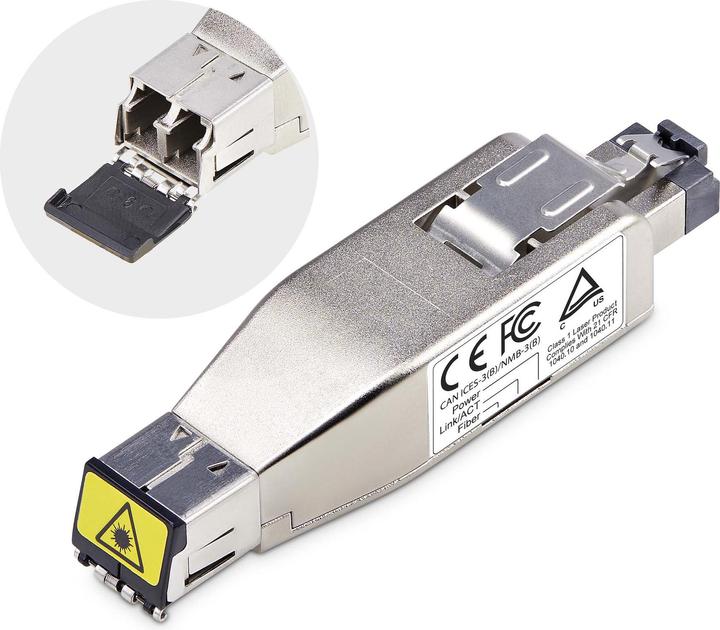 Immagine prodotto StarTech Adatta il convertitore multimediale da fibra a RJ45