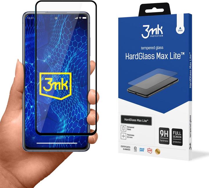 Produktbild 3MK Hardglass Max Lite Bildschirmschutz (1 Stück, Samsung Galaxy S20 FE, Samsung Galaxy S20 Lite)