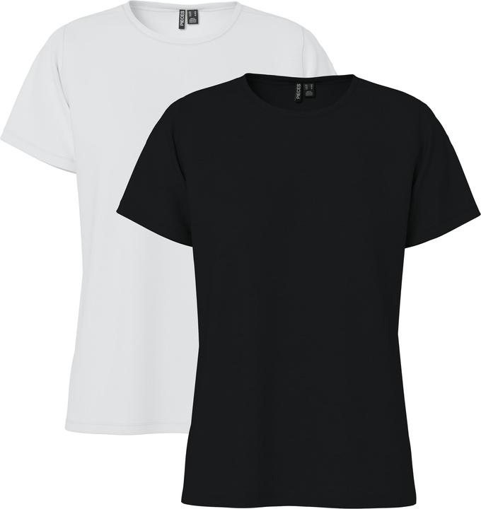 Pieces Pcamira Ss Tee 2-Pack Jrs Noos Bc