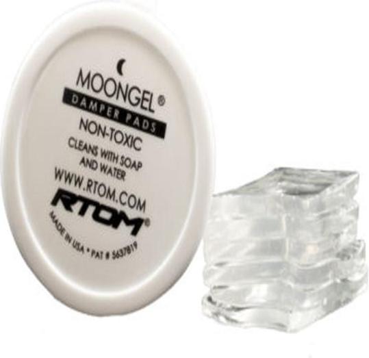 Produktbild Rtom Moongel CLEAR 6 Stk Dämpfer mit Damper Pads (Trommel)