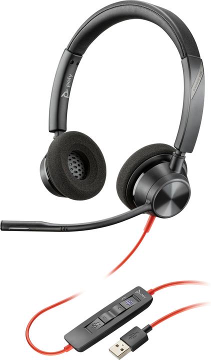 Immagine prodotto Poly Blackwire 3320 MS (USB-A) (Cablato, USB-A)