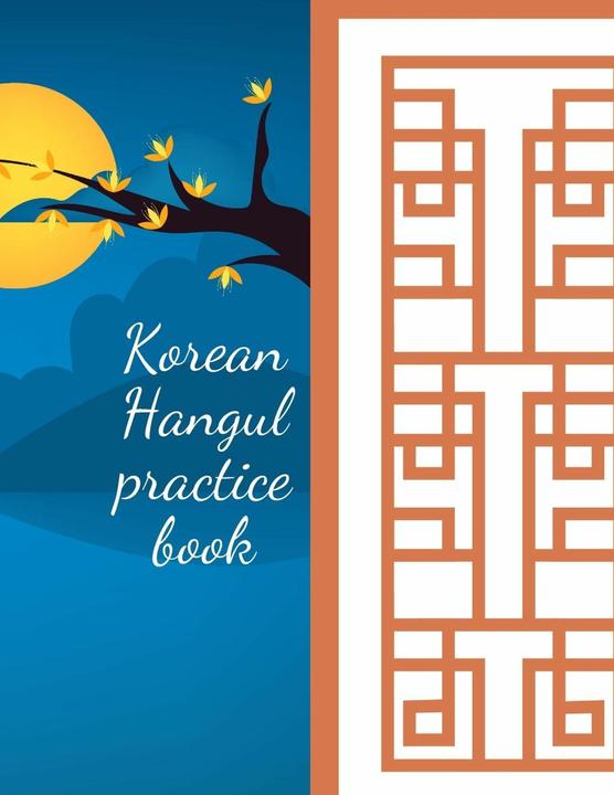 Produktbild Korean Hangul practice book (Koreanisch)