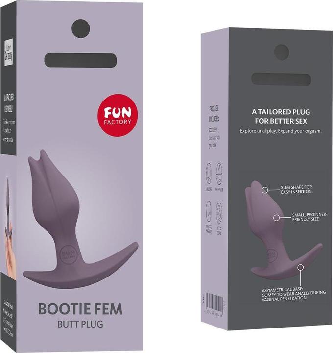 Immagine prodotto Fun Factory Bootie Fem Butt Plug femmina Taupe scuro