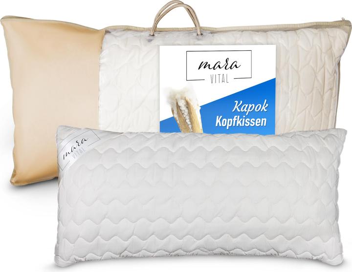 Actual product image Mara Vital Kapok cushion (80 x 80 cm)