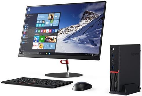 Actual product image Lenovo ThinkCentre M910x Tiny (Intel Core i7-7700, 16 GB, 512 GB)