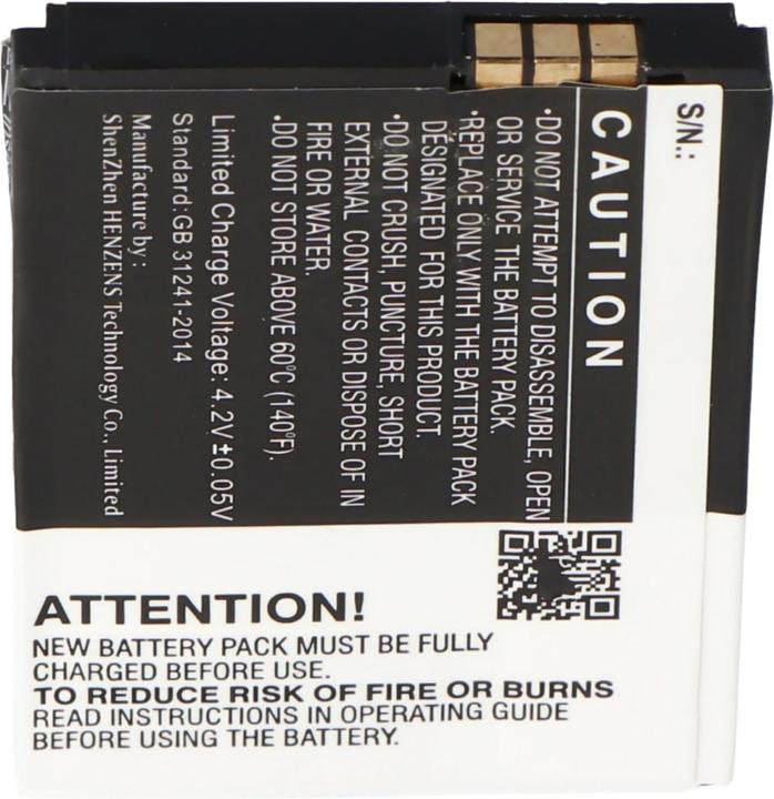 Produktbild AccuCell Akku AVM Fritz Fon M2, Fritz! Fon M2, FRITZ!FON C4, BAK130506, Fritz!Fon M2