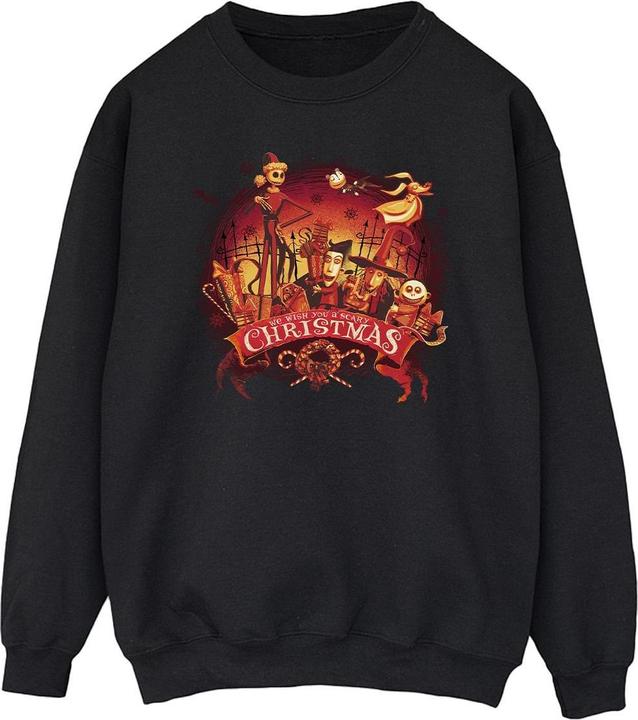 Immagine prodotto Disney The Nightmare Before Christmas Scary Christmas Felpa Uomo (4XL)