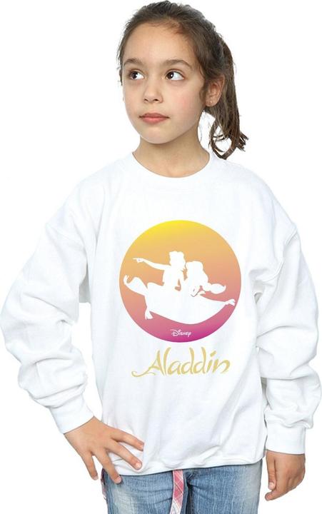 Produktbild Disney Aladdin Flying Sunset Sweatshirt Mädchen (140, 146)