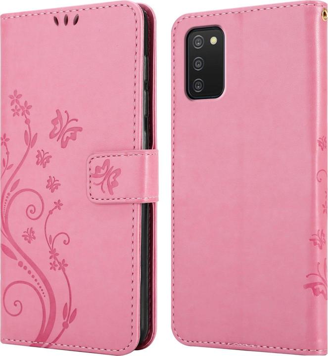Actual product image Cadorabo Flower Book cover (Samsung Galaxy A03s)