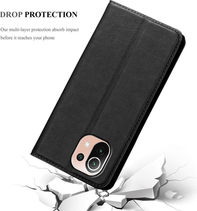 Actual product image Cadorabo Book Invis. Magnet sleeve (Xiaomi Mi 11 Lite, Xiaomi Mi 11 Lite 5G, Xiaomi Mi 11 Lite 5G NE)