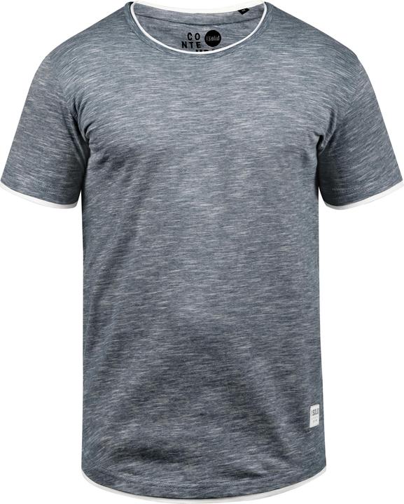 Immagine prodotto Solid Rigos T-Shirt A Maniche Corte Maglietta Da Uomo Con Girocollo In Cotone 100% (3XL)