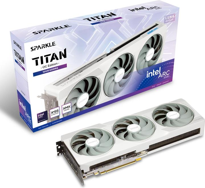 Image du produit Sparkle Arc B580 Titan Luna OC (12 Go)
