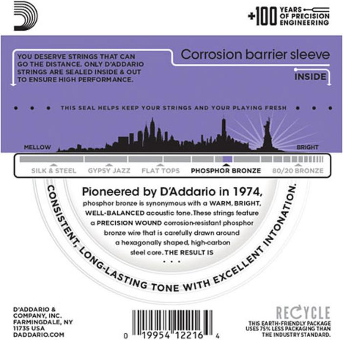 Produktbild D'Addario Ej26 (6 x, Gitarre, 0.05")