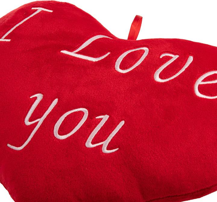Actual product image Monzana Teddy Bear with Heart Pillow (100 cm)