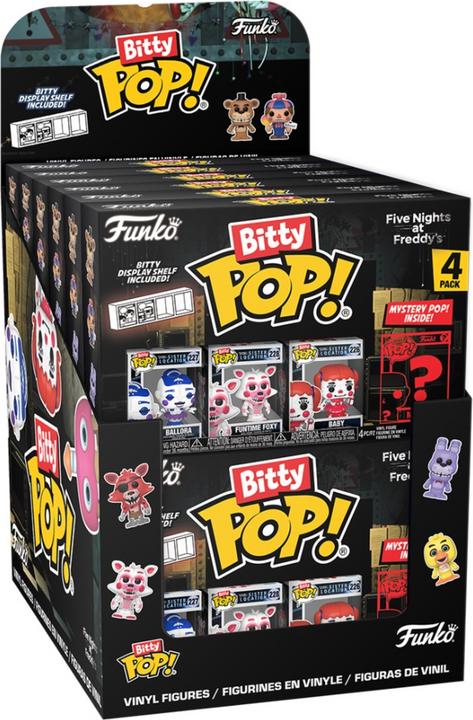 Produktbild Funko Five Nights At Freddy's: Bitty POP Espositore 12 Pz Assortimento 4-Packs