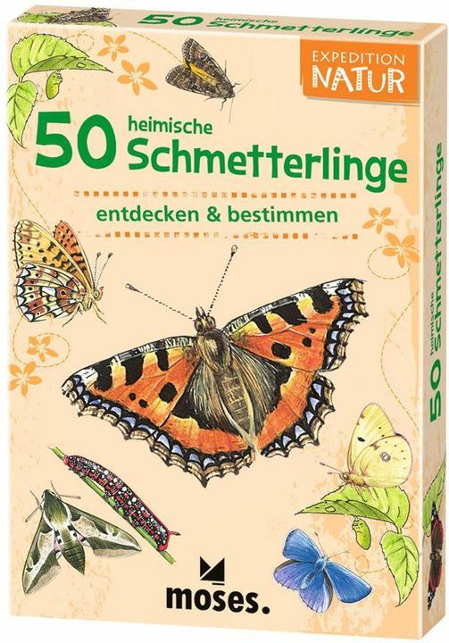 Actual product image 50 native butterflies (German)