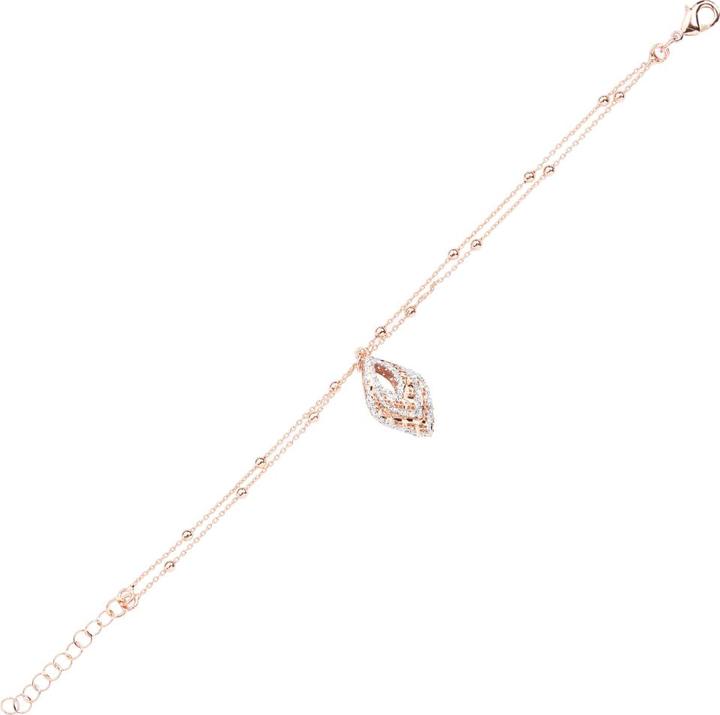Immagine prodotto Ottaviani Bracciale in bronzo con glitter argento