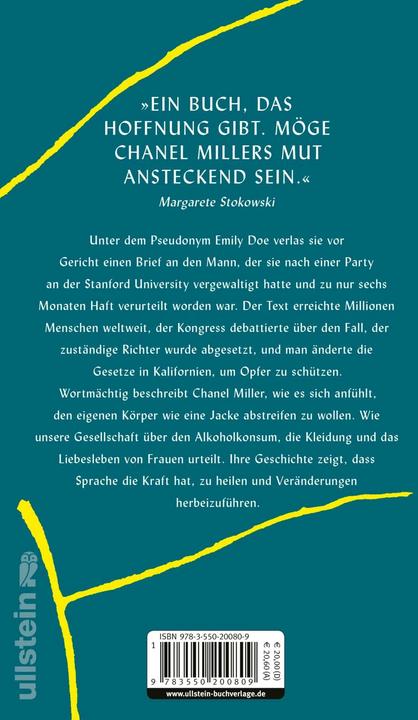 Actual product image Ich habe einen Namen (German, Chanel Miller, 2019)