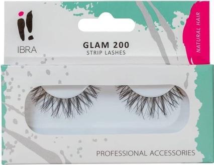 Ibra Pair Of False Eyelashes On The Belt Glam 200ack (Künstliche Wimpern)