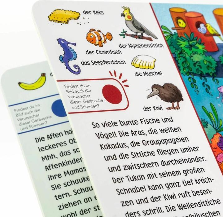 Actual product image Hör mal: Wimmelbuch: Im Zoo (German, Julia Hofmann, 2019)